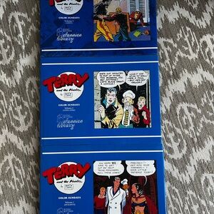 Terry And The Pirates Comic Collection Volume 1-3 Hardcover Color Sundays 1934
